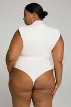 Load image into Gallery viewer, MOCK NECK POWER BODY | IVORY002