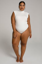 Load image into Gallery viewer, MOCK NECK POWER BODY | IVORY002