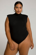 Load image into Gallery viewer, MOCK NECK POWER BODY | BLACK001