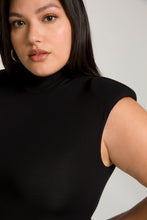 Load image into Gallery viewer, MOCK NECK POWER DRESS | BLACK001