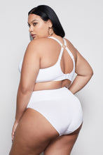 Load image into Gallery viewer, HIGH IMPACT COMPRESSION BIKINI | WHITE001
