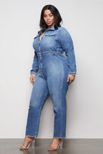 Load image into Gallery viewer, THE FIT FOR SUCCESS LONG SLEEVE JUMPSUIT | BLUE421