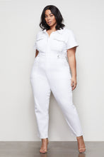 Load image into Gallery viewer, THE FIT FOR SUCCESS JUMPSUIT | WHITE001