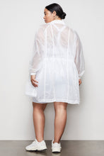 Load image into Gallery viewer, THE CORSET SEAM ANORAK | WHITE001