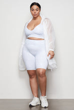 Load image into Gallery viewer, THE CORSET SEAM ANORAK | WHITE001