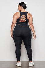 Load image into Gallery viewer, THE CRISS CROSS LEGGING | BLACK001