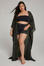 Load image into Gallery viewer, GODDESS ROBE | SAGE LEOPARD005