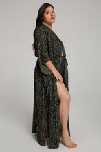 Load image into Gallery viewer, GODDESS ROBE | SAGE LEOPARD005