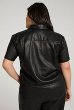 Load image into Gallery viewer, CINCHED CROP TUNIC | BLACK001