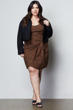 Load image into Gallery viewer, BUSTIER TOP | CHAI LEOPARD001