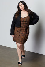 Load image into Gallery viewer, BUSTIER TOP | CHAI LEOPARD001