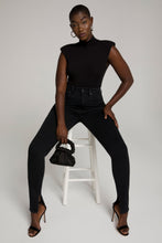 Load image into Gallery viewer, MOCK NECK POWER BODY | BLACK001
