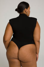 Load image into Gallery viewer, MOCK NECK POWER BODY | BLACK001
