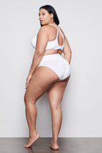Load image into Gallery viewer, HIGH IMPACT COMPRESSION BIKINI | WHITE001

