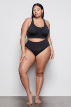 Load image into Gallery viewer, HIGH IMPACT PADDED BRA | BLACK001
