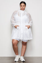 Load image into Gallery viewer, THE CORSET SEAM ANORAK | WHITE001
