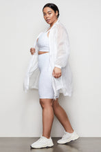 Load image into Gallery viewer, THE CORSET SEAM ANORAK | WHITE001
