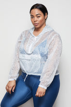 Load image into Gallery viewer, THE ICY LEOPARD WINDBREAKER | WILD OVERCAST001

