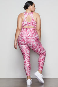 DOUBLE KNIT KEY HOLE BRA | QUARTZ LEOPARD001