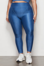 Load image into Gallery viewer, THE FAB RIB LEGGING | WASHED NAVY001
