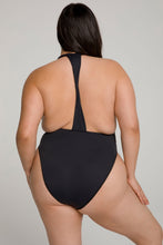 Load image into Gallery viewer, WAIST CINCHER ONE-PIECE | BLACK001
