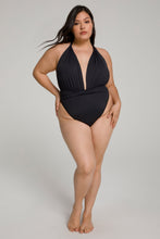 Load image into Gallery viewer, WAIST CINCHER ONE-PIECE | BLACK001
