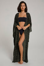 Load image into Gallery viewer, GODDESS ROBE | SAGE LEOPARD005
