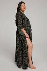 GODDESS ROBE | SAGE LEOPARD005