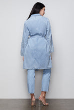 Load image into Gallery viewer, DENIM TRENCH | BLUE422
