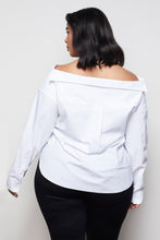Load image into Gallery viewer, THE REVAMP TAILORED SHIRT | WHITE001
