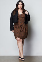 Load image into Gallery viewer, BUSTIER TOP | CHAI LEOPARD001
