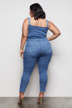 Load image into Gallery viewer, ZIP FRONT TOP | BLUE426
